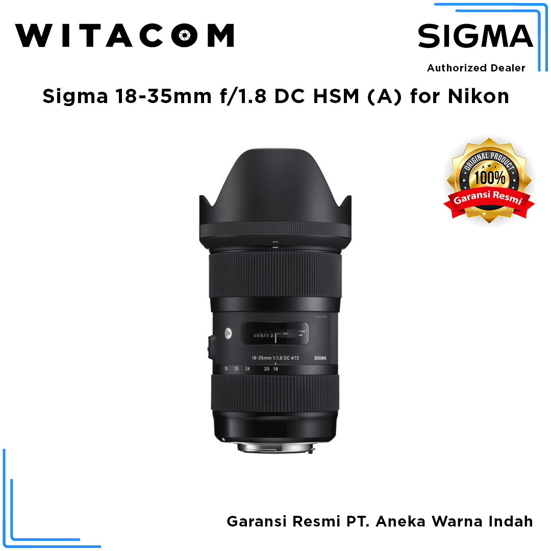Optimisme sla Ga lekker liggen Sigma 18-35mm f/1.8 DC HSM (A) for Nikon – Witacom