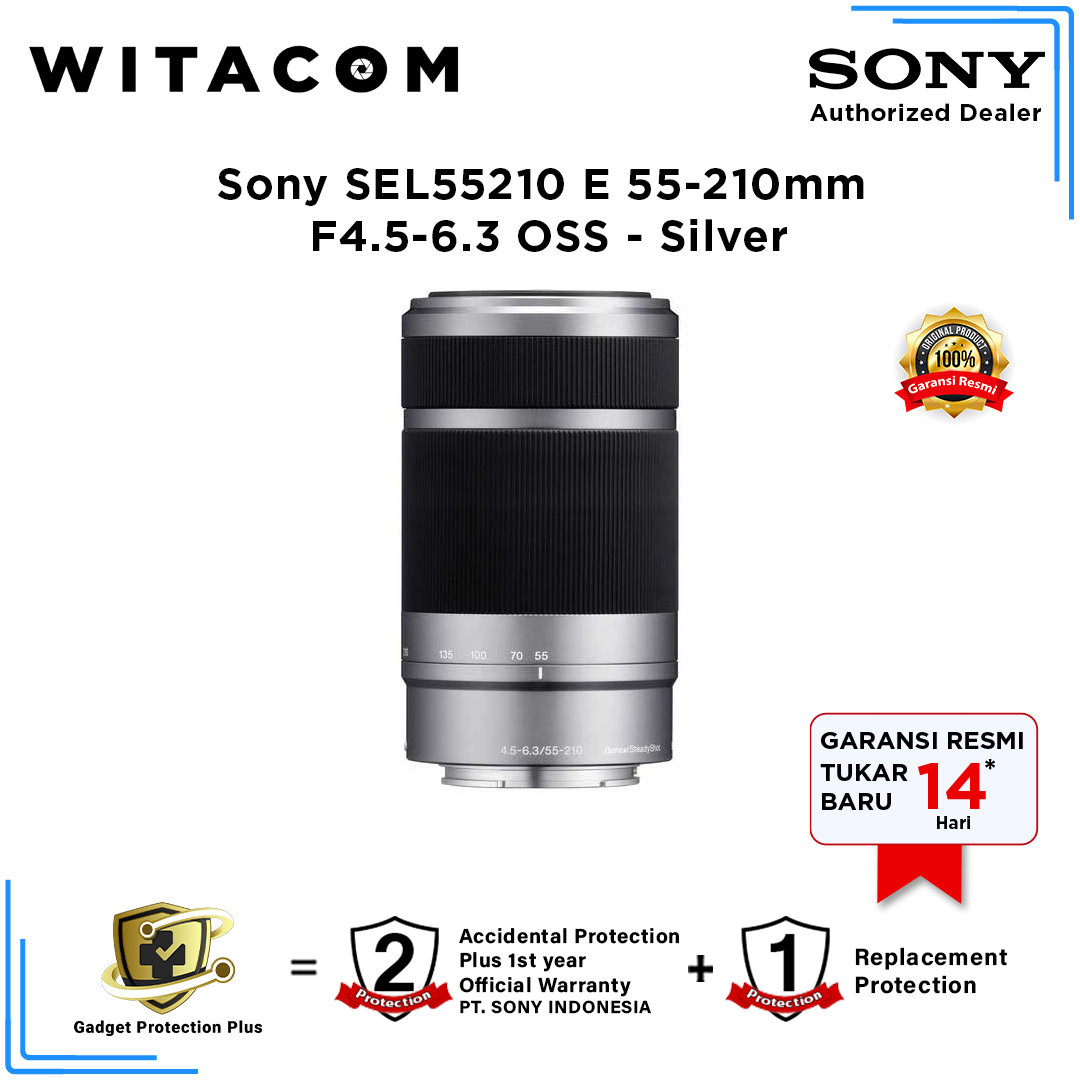 定番限定SALE】 ☆ソニー / SONY E 55-210mm F4.5-6.3 OSS SEL55210 (B