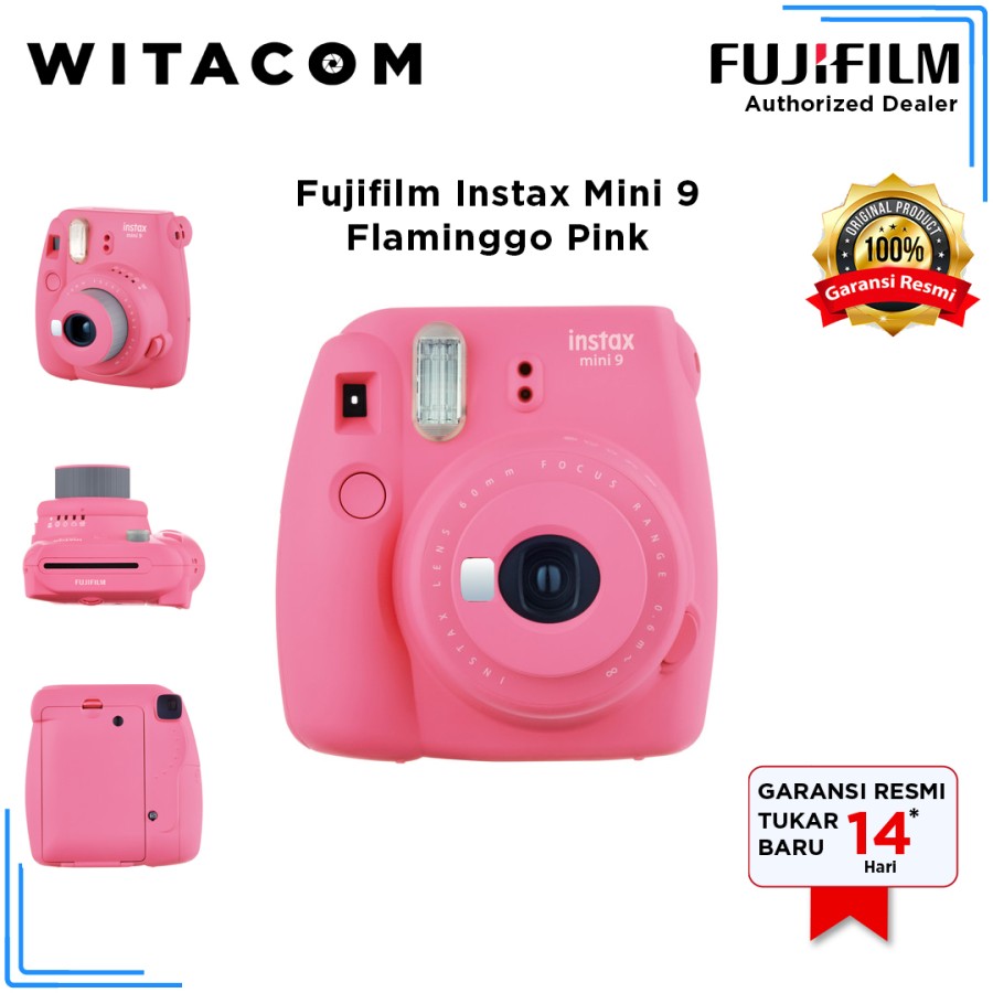 Fujifilm Instax Mini 9 Flamingo Pink Witacom