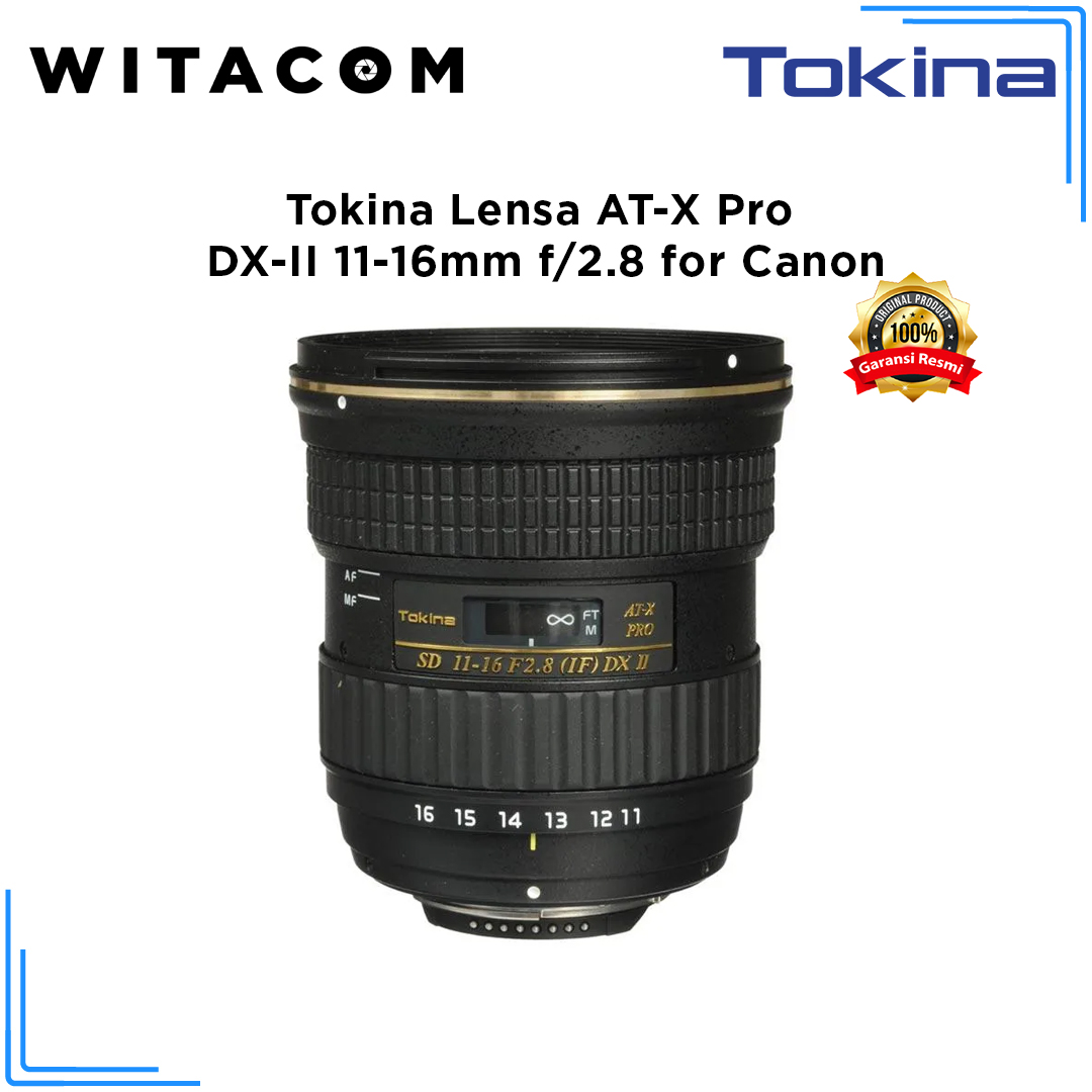 広角レンズ Tokinna 11-16 f2.8 (IF) DX II-
