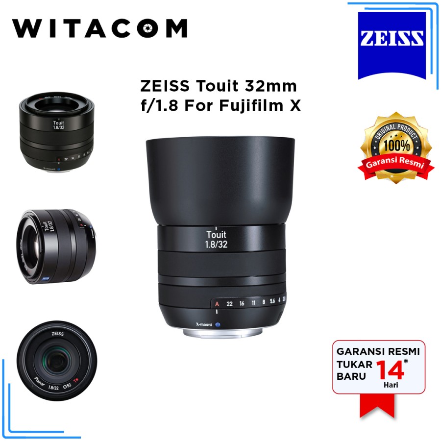 Zeiss Touit 32mm F1.8 X-Mount for Fujifilm – Witacom