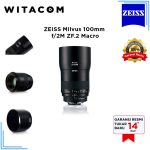 Zeiss Milvus 100mm F2 ZF2 Mount for Nikon DSLR