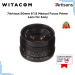 7Artisan 50mm f/1.8 Manual Focus Prime Lens for Sony