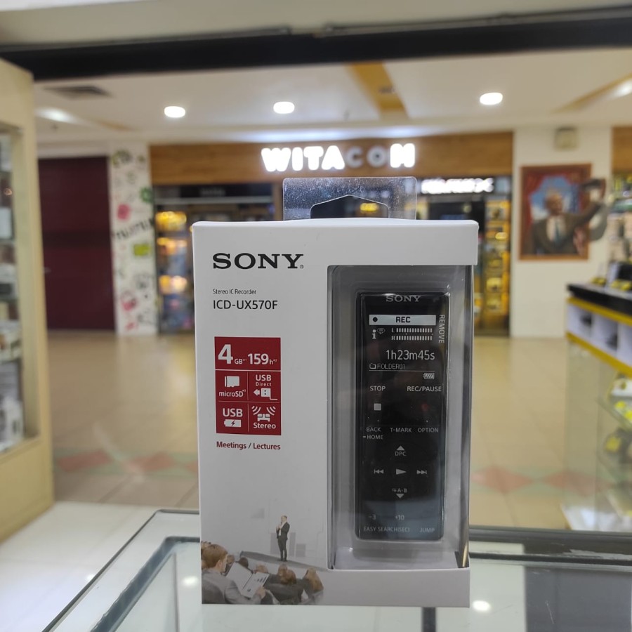 Sony Voice Recorder ICD-UX570F – Witacom