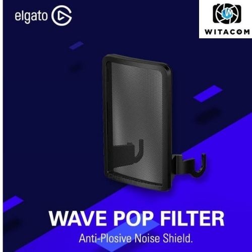 Elgato Wave:3 – USB Condenser Microphone and Digital Mixer with Shock Mount  & Pop Filter: Anti-Plosive Noise Shield Eliminates Pops and Hisses