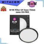 B+W Filter UV haze 72mm MRC nano XS-PRO
