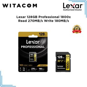 Lexar Professional 1800x UHS-II SDXC Memory Cards (GOLD Series